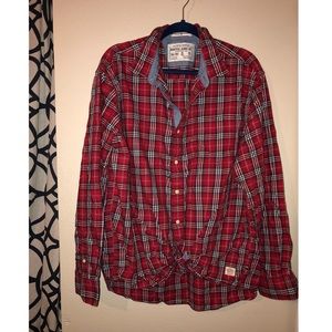 NAUTICA MENS BUTTON DOWN LONG SLEEVE